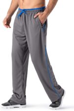 MAGNIVIT Males's Light-weight Sweatpants Free Match Open Backside Mesh Athle... - Image 2