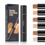 MEICOLY Cream Contour Stick Trio, Bronzer & Highlighter, 2-in-1 Double... - Image 2