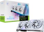 MSI Gaming RTX 5070 TI 16G Gaming Trio OC White Graphics Card (16GB GD... - Image 2