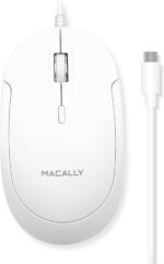 Macally Wired USB C Mouse for Mac and PC - Slim, Quiet, and Dependable -... - Image 2