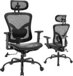 Marsail Ergonomic Mesh Workplace Chair: Mesh Pc Desk Chair with Adj... - Image 2