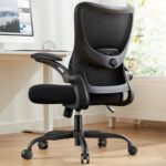 Marsail Workplace Chair Ergonomic Desk Chair with 3 Methods PU Armrests and ... - Image 2