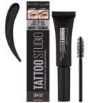 Maybelline TattooStudio Waterproof Eyebrow Gel Make-up, 264 BLACK, 1 Co... - Image 2