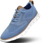 Males's Informal Gown Footwear Style Strolling Sneakers Mesh Enterprise Oxford... - Image 2