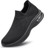 Mens Strolling Sneakers Slip on Light-weight Operating Sneakers Exercise Athletic ... - Image 2