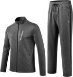 MoFiz Males's Tracksuits for Males Athletic Sweatsuits Set 2 Piece Monitor S... - Image 2