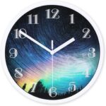 Trendy Wall Clock, 9Inch Spherical Wall Clocks, High quality Quartz Silent Non-... - Image 2