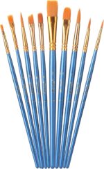 Mr. Pen- Artist Paint Brushes for Acrylic Portray, 10 pcs, Ergonomic ... - Image 2