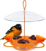 Nature's Method OFP1 All-in-One Oriole Buffet Hen Feeder, Orange - Image 2