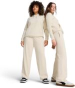 PUMA Girls's Necessities Small Emblem French Terry Sweatpants - Image 2