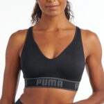PUMA Ladies's Seamless Padded Sports activities Bra - Image 2