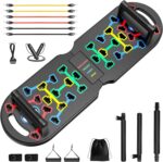 Transportable Residence Health club Exercise Gear, Push Up Board, Pilates Bar & Fitn... - Image 2