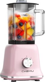 Skilled Blender For Smoothies, 58 Oz Glass Jar, Glass Blender Inc... - Image 2