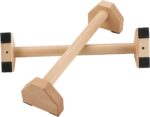 Pushup Stands - Wood Push Up Bars Health club Gear Tools with Anti-Slid ... - Image 2