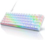RK ROYAL KLUDGE RK61 60% Gaming Keyboard, Wired RGB Mechanical Keyboar... - Image 2