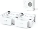 SKM Washer and Dryer Pedestals 2-Pack with Drawer - Common Laundry ... - Image 2