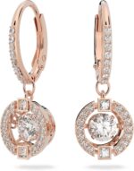 SWAROVSKI Una Pierced Drop Earrings with Dancing Crystal and Matching ... - Image 2