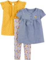 Easy Joys by Carter's baby-girls 3-piece Playwear Set - Image 2