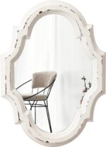 Small Classic Oval Mirrors for Wall Decor 11 inch, Hanging Farmhouse W... - Image 2