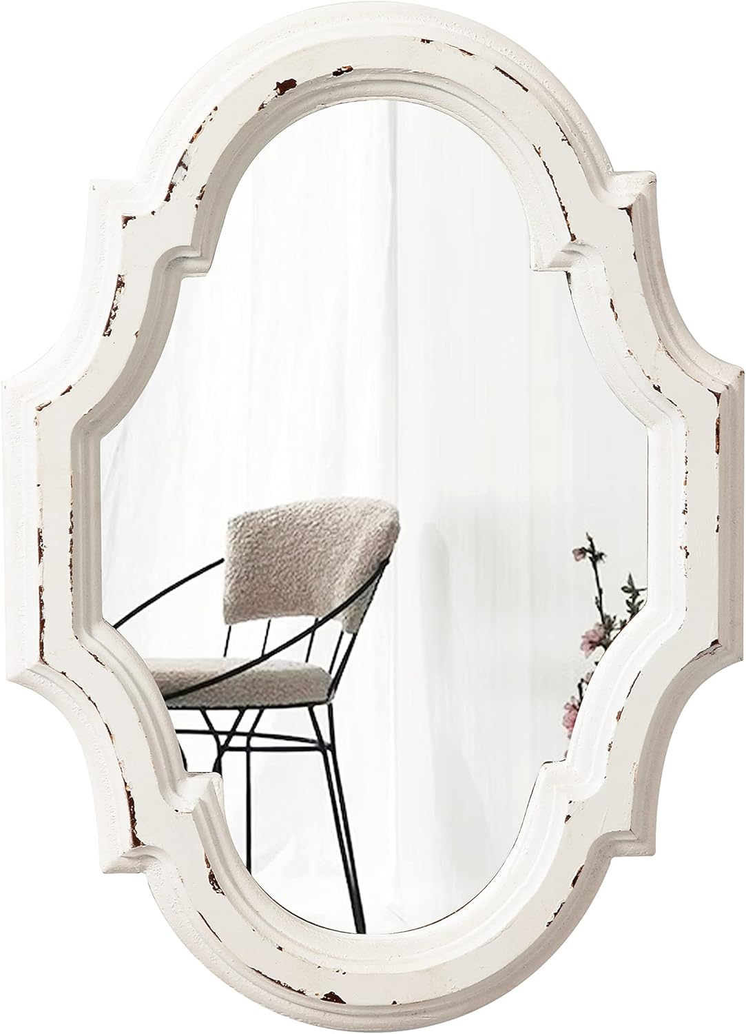 Small Classic Oval Mirrors for Wall Decor 11 inch, Hanging Farmhouse W... - Image 2