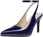 Soireelady Ladies's Slingback Heels Ankle Strap Pointed Toe Stilettos H... - Image 2