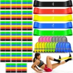 Sratte 120 Pcs Exercise Loop Resistance Bands Bulk, Fitness center Elastic Bands S... - Image 2
