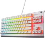SteelSeries Apex 3 TKL White RGB Gaming Keyboard — Tenkeyless Compact ... - Image 2