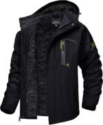 TACVASEN Males's Winter Snowboarding Jackets Water Resistant Fleece Coats Insu... - Image 2