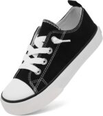 Toddler Little Child Cushioned Canvas Sneakers Slip On Sneakers Delicate and Du... - Image 2