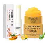 Turmeric Lip Remedy Package for Darkish Lips, Lip Scrub&Lip Balm for Smoke... - Image 2