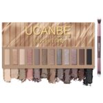 UCANBE 12 Shade Eyeshadow Make-up Palette, Impartial Matte Shimmer Nude E... - Image 2