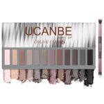 UCANBE 2 PCS Eyeshadow Make-up Palette Package, 12 Shade Nude Eye Shadow Se... - Image 2