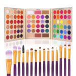UCANBE Make-up Eyeshadow Palette + 15Pcs Brush Set, Pigmented 86 Colours... - Image 2