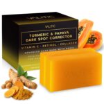 VALITIC Papaya and Turmeric Kojic Acid Cleaning soap Bar - Darkish Spot Corrector ... - Image 2