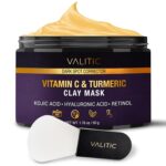 VALITIC Vitamin C & Turmeric Clay Masks - Darkish Spot Corrector with Koji... - Image 2