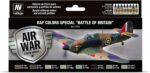 Vallejo RAF Colours Particular Battle of Britain 'Air Conflict Colour Sequence' Mo... - Image 2