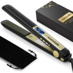 Wavytalk Hair Straightener, 100% Pure Titanium Flat Iron Hair Straight... - Image 2