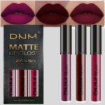 evpct 3Pcs Darkish Pink Purple Plum Matte Liquid Lipstick Units for Ladies M... - Image 2