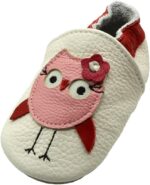 iEvolve Child Leather-based Footwear Smooth First Walker Footwear Crib Footwear Moccasin... - Image 2