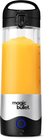 magic bullet Transportable Blender MBPB50100 Silver, 16 oz - Image 2