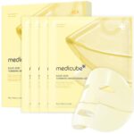 medicube Kojic Acid Turmeric Brightening Gold Jelly Gel Masks | Overnig... - Image 2