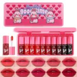 10 Colours Lip Tint Stain Set,Korean Lip Gloss,Watery Lip Stain Mini Li... - Image 2