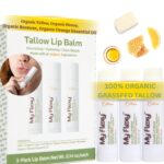 100% Natural Lip Balm Hydrating, Grass-Fed Beef Tallow Lip Balm, Made ... - Image 2