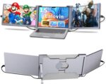 15" Laptop computer Display Extender, 1080P FHD IPS Triple Moveable Monitor for ... - Image 2