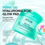 Anua PDRN 100 Hyaluronic Acid Pad, Glow-Plumping Korean Face Pad for D... - Image 3