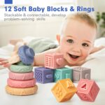 Child Sensory Teething Toys Set, Montessori Child Toys 6-12 Months, Incl... - Image 7