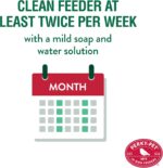 Perky-Pet Favored Pinch-Waist Glass Hummingbird Feeder with Constructed-in A... - Image 6