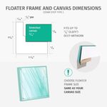 Pixy Canvas Floater Body 10x10 for 3/4 (0.75) inch Deep Canvas Painti... - Image 5
