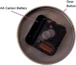 Giant DIY 3D Frameless Silver Wall Clock – Outsized Trendy Decor for ... - Image 4