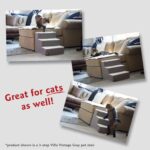 Majestic Pet 4 Step Transportable Canine Stairs for Small Canine to get on Mattress S... - Image 4